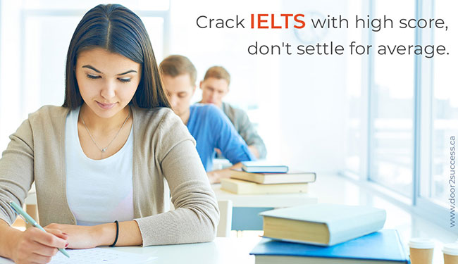 Crack IELTS with high score, don't settle for average.